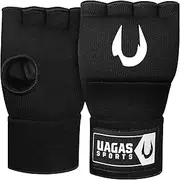 Padded Inner Gel Gloves for Boxing - Elastic Hand Wraps with Training - Kickboxing Muay Thai MMA Bandages Fist Knuckle Wrist Wrap Protector