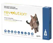 Revolution Flea & Worm Treatment For Cats 2.6-7.5kg 3pk