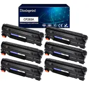 6X CF283A Toner Cartridge For HP 83A LaserJet Pro MFP M126a M127fp M128fp M225dw