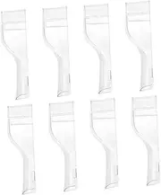 PEPLAYTAL 8Pcs Electric Toothbrush Head Covers Travel Friendly Protection Caps for Electric Toothbrush Heads Lightweight Material Easy to Clean for Hygiene and Storage