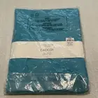 Calicot 54” Square Tablecloth Table Cloth 100% Cotton turquoise blue Color