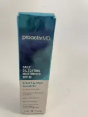 ProactivMD Daily Oil Control Moisturizing Cream .5 oz Travel Size New/Exp