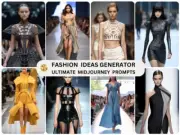 Fashion Idea Generator & Photography - Midjourney + Stable Diffusion Prompts
