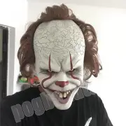 Stephen King's IT Mask Pennywise Horror Clown Joker Mask Clown Mask Halloween