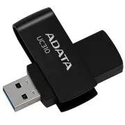 ADATA UC310 Swivel USB3.2 Flash Drive - 256GB - Black [UC310-256G-RBK]