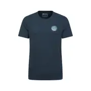 Mountain Warehouse Mens Ben Nevis Tree Ring Organic T-Shirt