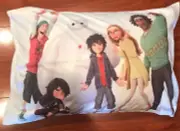 Big Hero 6 Movie Characters Cast Pillowcase Pillow Case Standard Size 20x30