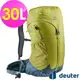 (登山屋) deuter 德國AC LITE網架直立式透氣背包/登山背包30L(3421021果綠)