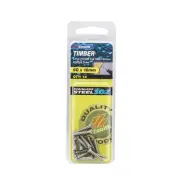 Zenith 6G x 18mm Stainless Steel Long Thread Countersunk Head Timber Screws -...