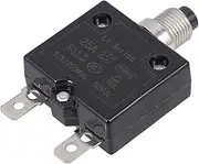 JECOMPRIS Efficient Overload Protection Manual Reset Marine/car/auto Circuit Breaker 50v Dc 25a 125-250v Ac