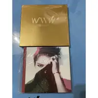 在飛比找蝦皮購物優惠-二手 金在中 www  & 1st mini album