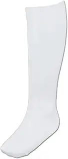 [A.D.ONE] A-D One WH ADB-02 Baseball Socks, 3 Pieces, Sports Socks, Under Socks, Stockings, Set of 3, White, Made in Japan, US Women's Size 6-9 (24-26 cm), One Size Fits Most, white