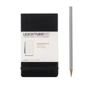 Leuchtturm1917 Agenda Reporter Notepad Pocket A6 Lined - Black