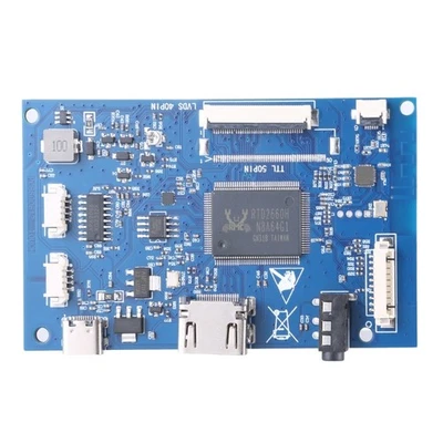 LCD Screen Driver Board TTL Controller Module Board DC5V 40Pin LVDS 1-channel