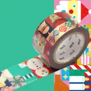 Masking Tape MT Christmas Nordic - Geometric Christmas