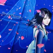 Final Fantasy VIII 8 Square Japan Official Silk Scarf Rinoa