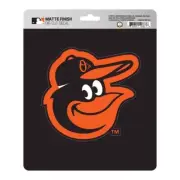 Fanmats MLB Baltimore Orioles Decal Matte 5"X6.25" Auto Boat Cooler Luggage