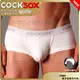 【CX68N】澳洲 COCKSOX Trunk 酷男白底白腰帶低腰四角褲