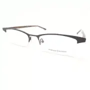 ProDesign 1143 6031 52mm Matte Black Brown New Authentic Eyeglass Frame