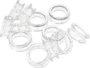 12Pcs Silicone Finger Protector Rings for Pet Grooming Scissors Soft Grips for Comfortable Use with Dog and Cat Hair Cutting Tools Ergonomic Design for Extended Sessions