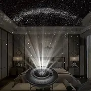 Galaxy Lamp Star Projector Night Light UFO LED 8 in 1 Planetarium Projection Galaxy Starry Sky Projector Lamp for Home Kids Room Ceiling Decor