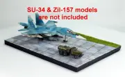 Pro-Built 1/72 Airfield Diorama Base For Aircraft Models