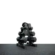 2.5/5/7.5kg*2 (30kg) Hex dumbbell + 3 Pairs Dumbbell Rack