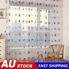 Kids Car Pattern Tulle Curtains Thin Sheer Scarf Valances for Room Door Window