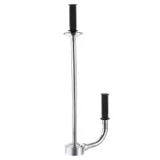 Shrink Wrap Handle, Stretch Wrap Dispenser Film Adjustable Height, Silvery