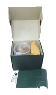 Hearth & Harbor 2 DIY Candle Making Kit -Melting Pot, Wax, Tins, Makes 2 Candles