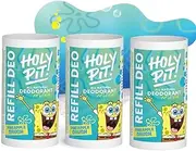 HOLY PIT x SpongeBob Squarepants I Refillable Deodorant from Austria I Known on TV I Unisex Deodorant Men's Deodorant Women Vegan Refill Pack (Pineapple Crush)