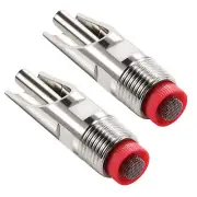 2 Pcs 1/2 BSP Thread Stainless Steel Pig Water Nipple Drinker Feeder Waterer