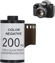 Color Print Film, 12 Sheets High Resolution Vintage for 135 Camera, Camera Color Negative Film High Clarity High Resolution 200ISO CN200 Film Camera Color Print Film