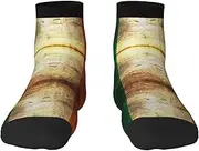 [JBYJBX] Irish Flag Print Adult Socks Womens Mens Workout Thermal Cozy All-Season Gift Holiday Articles Use