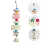 cockatiel toys Cockatiel Chewing Block Biting Plaything Bird Molar Toys