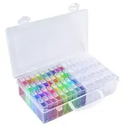 64 Grids Diamond Paint Storage Box Portable Seed Bead Organizer Case DIY4197