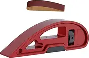 WeiLaiKeQi Sanding Belt Holder Manual Use, Block Designed for Handheld Sanding and Polishing Applications, with 1 Sandpaper