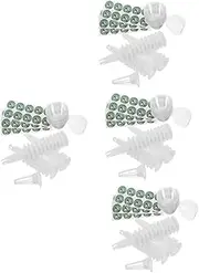 YARNOW 120 Sets Hydroponic Sprouting Lids Kit for Plant Germination Nursery Pots Trays