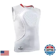 Youper Youth Padded Chest Protector Shirt, Heart-Guard/Sternum Protection for
