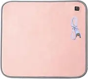 Binxind Pet Heating Pad Soft Electric Blanket Temperature Control Heater Animal Bed Warmer Heated Floor Mat Square Easy to Use