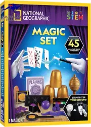 Kids Magic Set - 45 Magic Tricks for Kids to Perform with Step-By-Step Video Ins