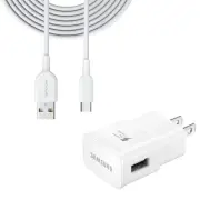 For Galaxy S20/S21/S23/FE Type-C Fast Home Charger 6ft USB Cable Quick Power