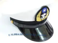 在飛比找蝦皮購物優惠-*光輝旅*海軍士官長大盤帽(全尺寸)(白色)*海軍大盤帽*大