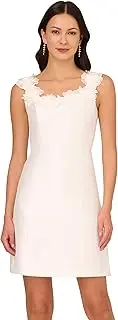 [Adrianna Papell] Women's Mikado Cocktail Dress