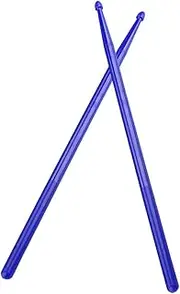 Milisten 1 Pair Nylon Drum Sticks with Non Slip Grip Long Handle Percussion Sticks for Drummers for Beginners and Professionals Safe for Drum Heads and Versatile for Various Instruments
