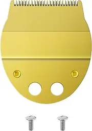 Replacement Narrow Blade Compatible with oster Finisher Trimmer Model 59 and T-Finisher Trimmer Blades Wide, golden