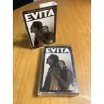 瑪丹娜 MADONNA 1996 阿根廷別為我哭泣 EVITA 電影原聲帶 飛碟唱片 台灣版 錄音帶 卡帶 （二手）