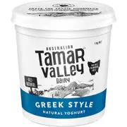 Tamar Valley Dairy Greek Style Yoghurt 1kg