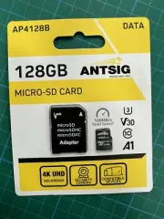 Antsig 128GB Micro SD Card+USB SD CARD Adaptor/Reader