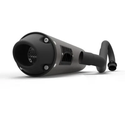 HMF Gray FS Exhaust For Can-Am Renegade 500-800/Outlander 500-800 2007-12
